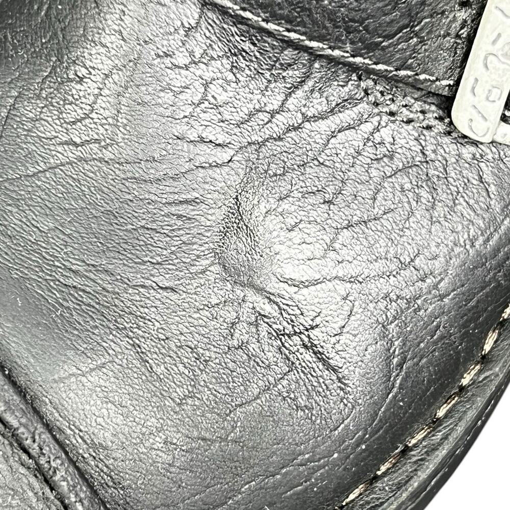 UGG Men’s Rockville II Black Leather Shearling Lined Engineer Boots Size 9 - Picture 9 of 11